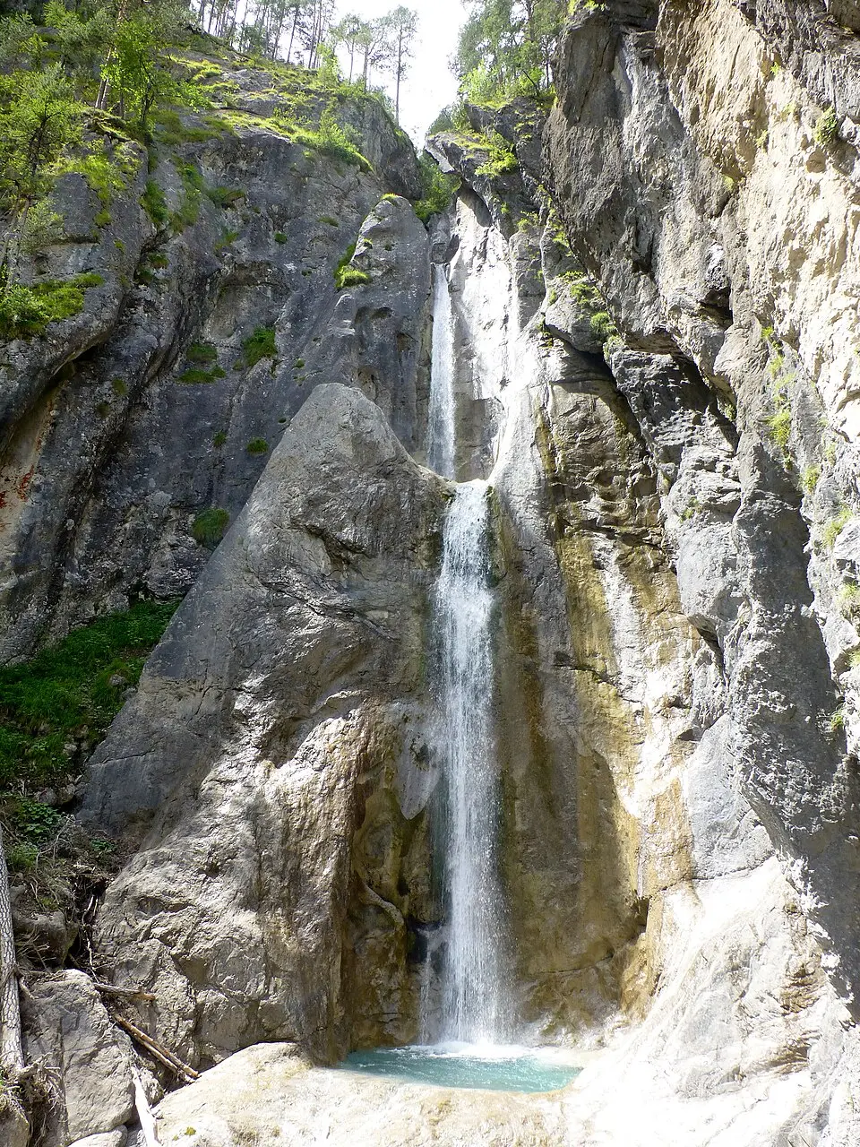 Immagine: Muck · CC BY-SA 4.0 Frauenbach Wasserfall