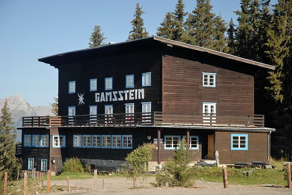 Bild: Haneburger · Public domain Alpengasthaus Gamsstein