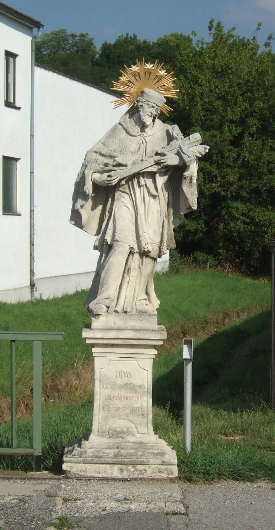 Figurenbildstock hl. Johannes Nepomuk