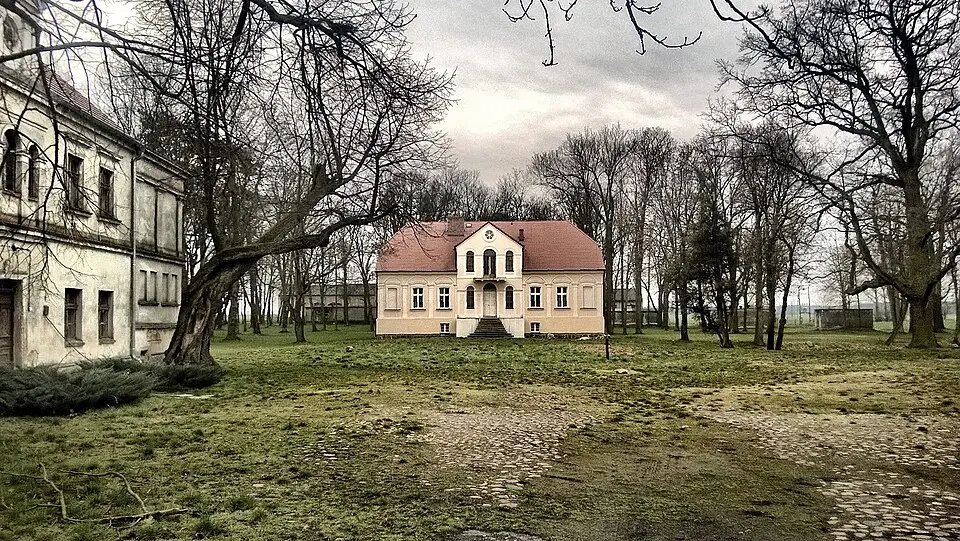 Zespół pałacowo - folwarczny, XIX/XX