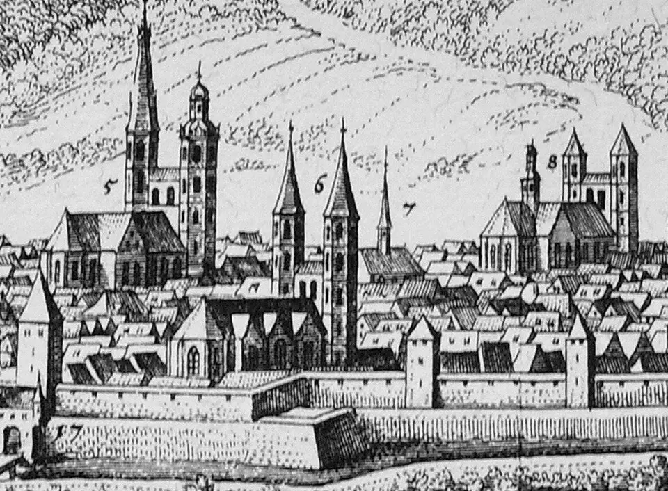 Bild: Matthäus Merian · Public domain St. Thomas