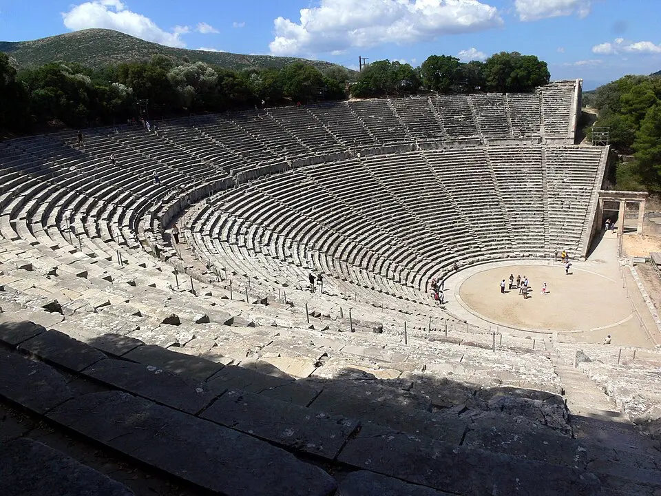 Bild: Fingalo · CC BY-SA 2.0 DE Theater von Epidauros