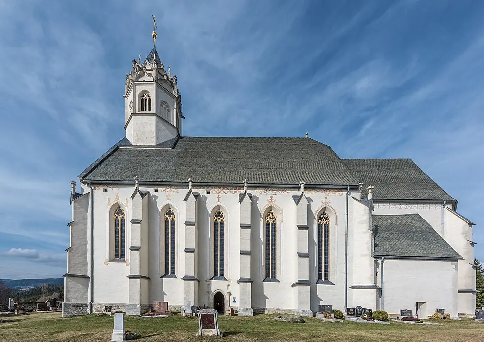 Immagine: Johann Jaritz · CC BY-SA 4.0 Pfarrkirche Maria Waitschach