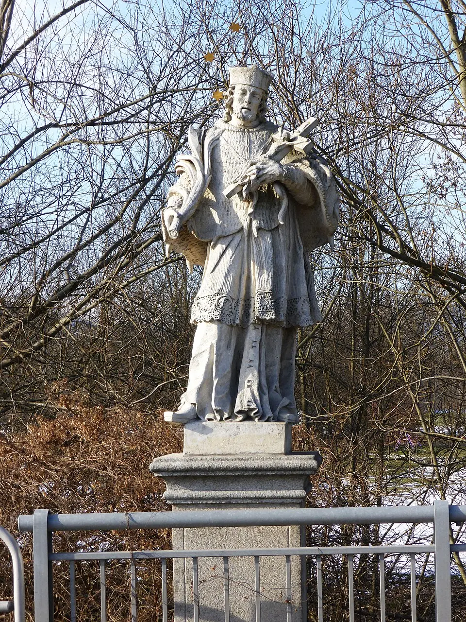 Kép: Luckyprof · CC BY-SA 3.0 AT Figurenbildstock hl. Johannes Nepomuk