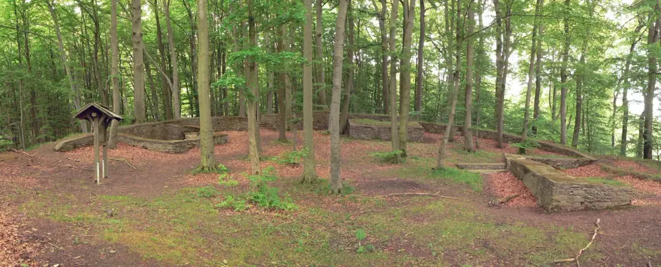 Die Hünenburg bei Todenmann