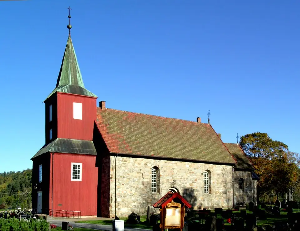 Bild: User:Mahlum · Public domain Hedrum kirke