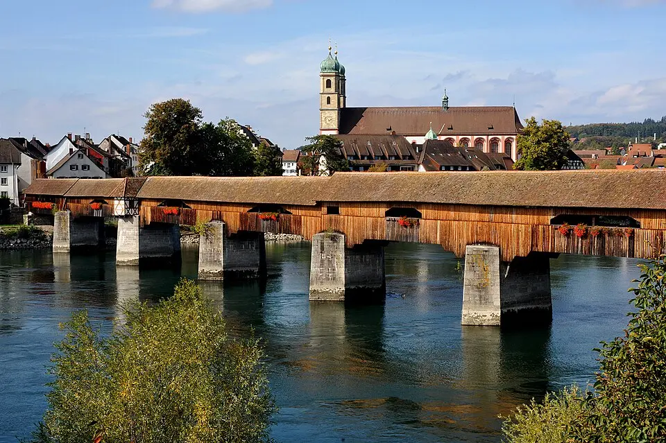 Holzbrücke, Rheinbrückstrasse