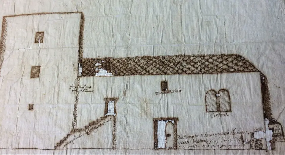 Bild: Arquivo Histórico Provincial de Ourense · Public domain Torre de Quitapesares
