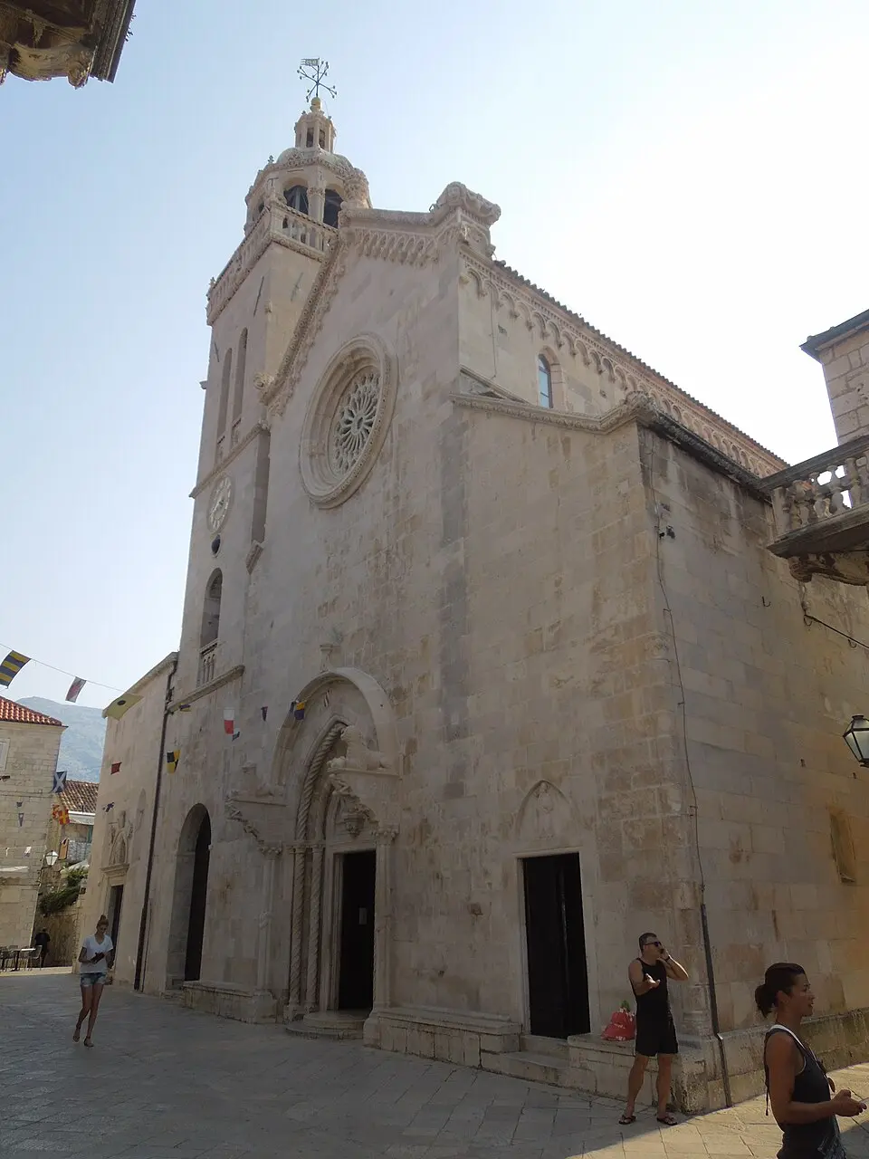 Bild: Cosal · CC BY-SA 4.0 Kathedrale St. Markus, Korčula
