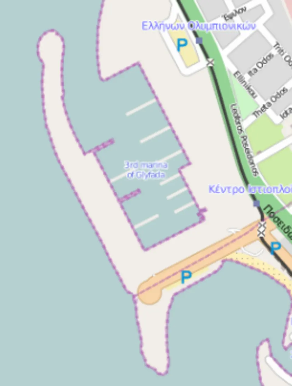 Olympisches Segelzentrum Agios Kosmas