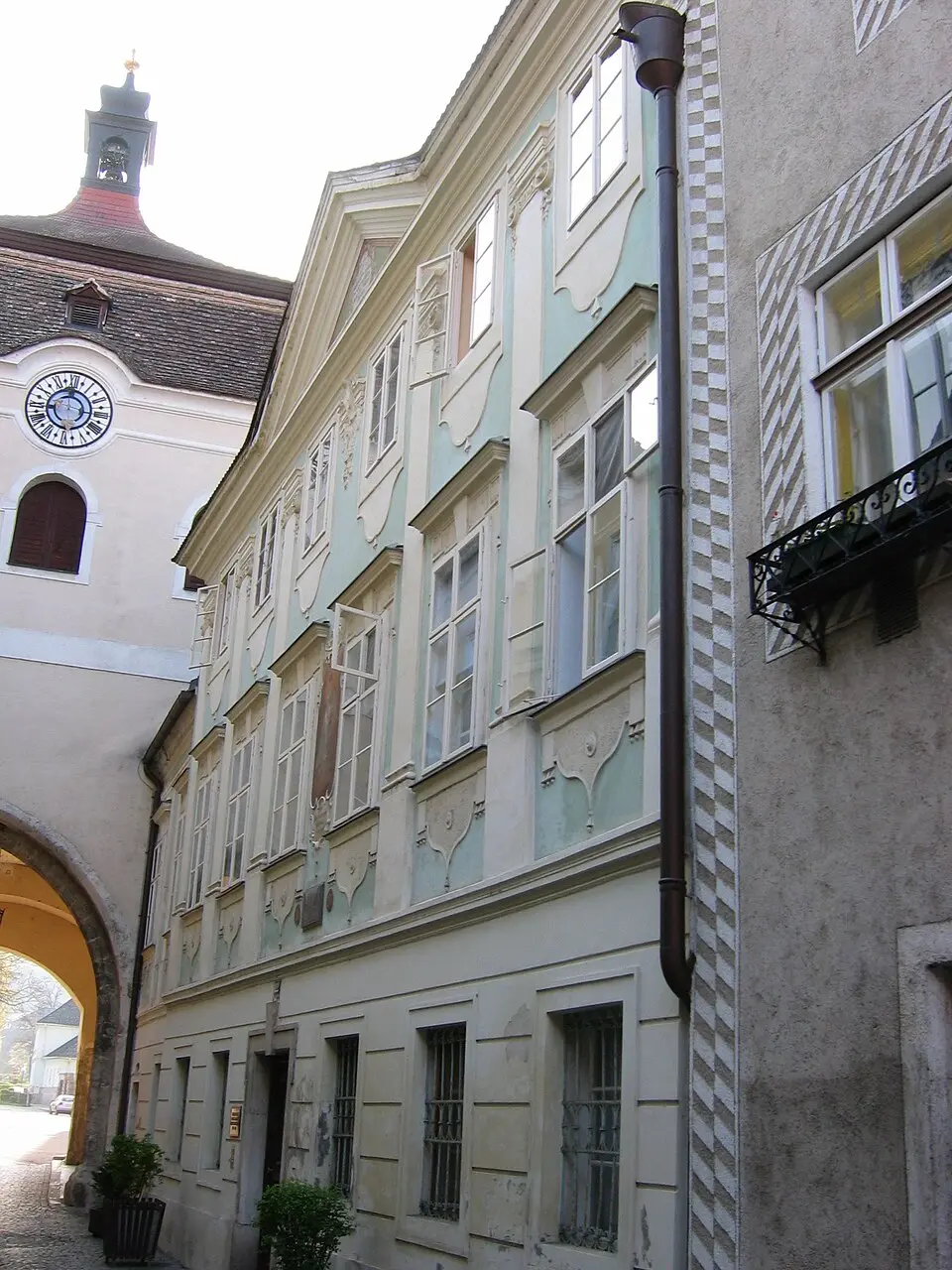 Bild: Wachauer · CC BY-SA 3.0 Bürgerhaus, Wohnhaus des Martin Johann Schmidt