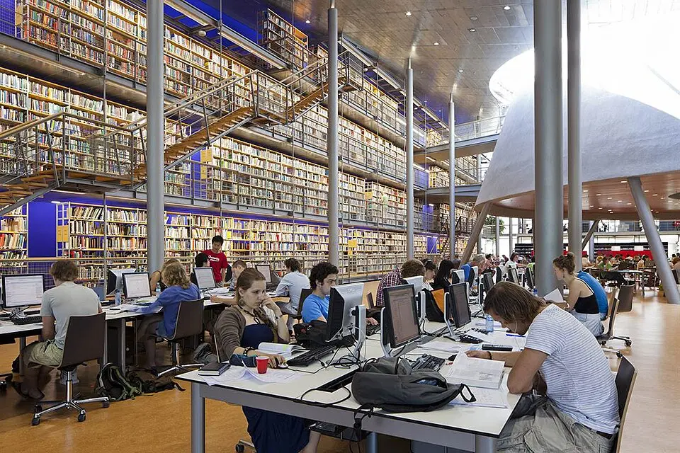 Bild: Mecanoo · CC BY-SA 4.0 Bibliotheek TU Delft