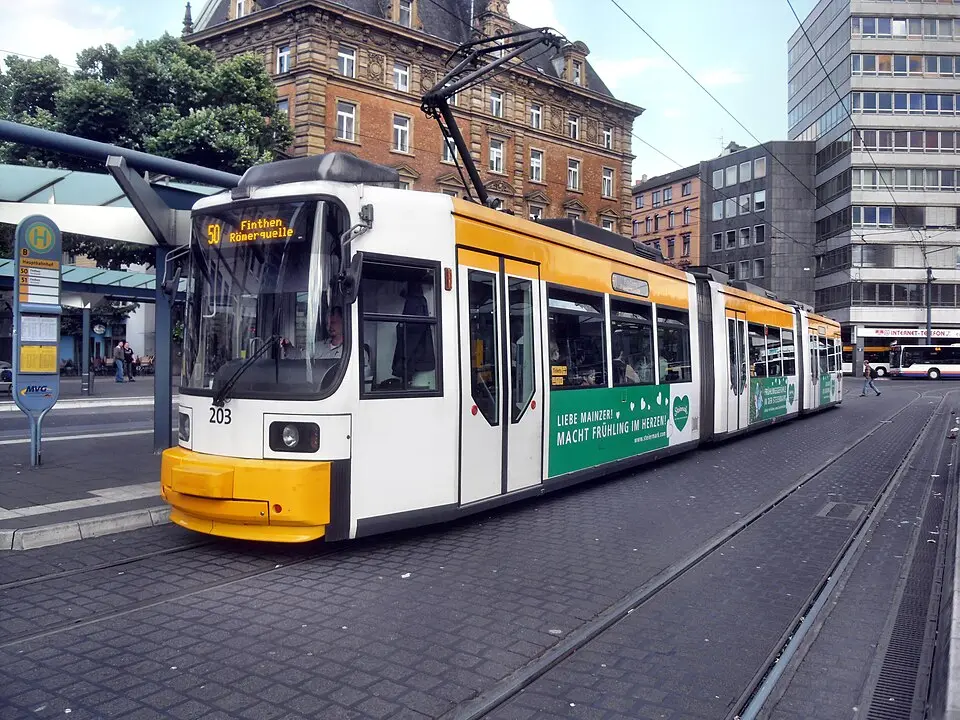 tramway de Mayence