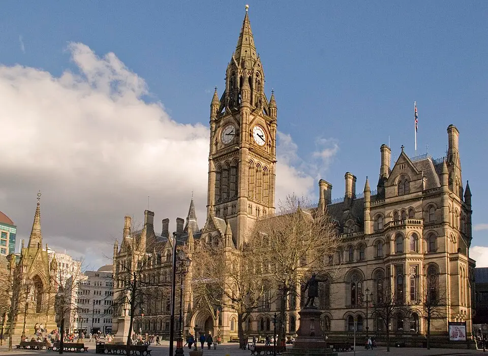 Bild: Mark Andrew. · CC BY 2.0 Manchester Town Hall