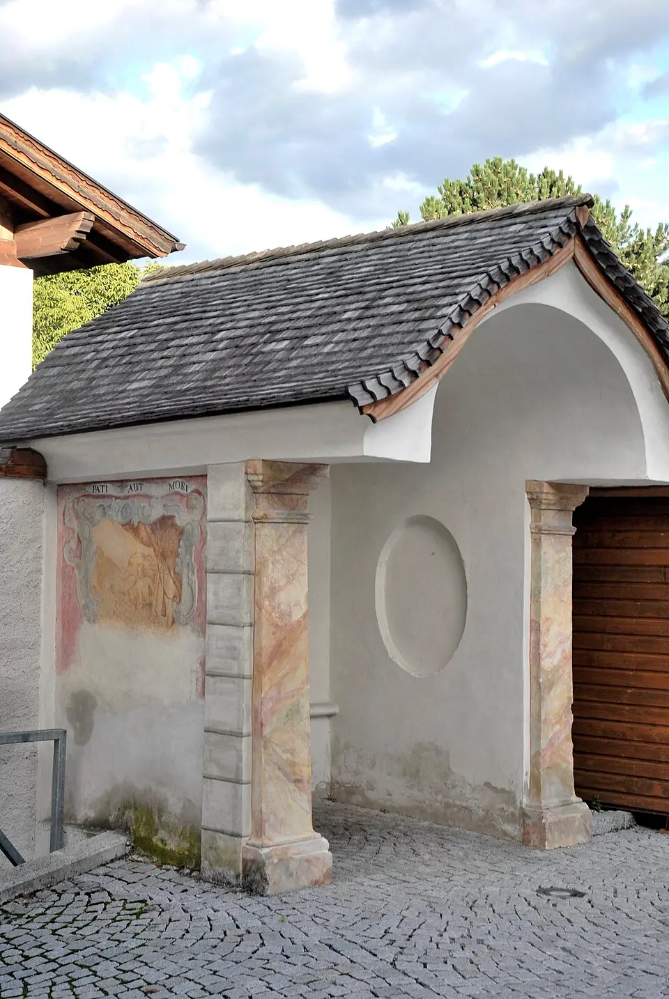 Wegkapelle im ehem. Tiefenthaler Garten