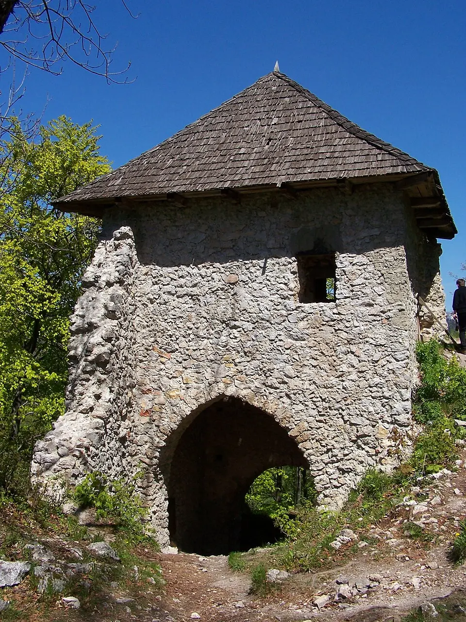 Bild: Lestat (Jan Mehlich) · CC BY-SA 3.0 Burg Muráň