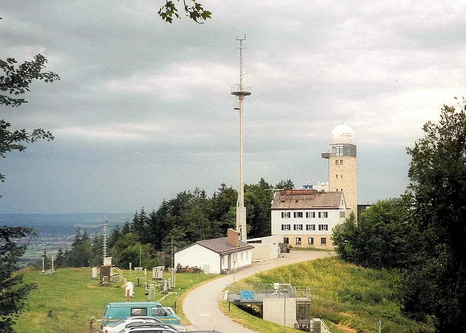 Bild: Rainer Lippert · Public domain Hohenpeissenberg