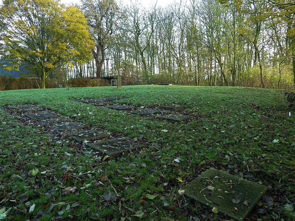 Terrein met overblijfselen van een kerk