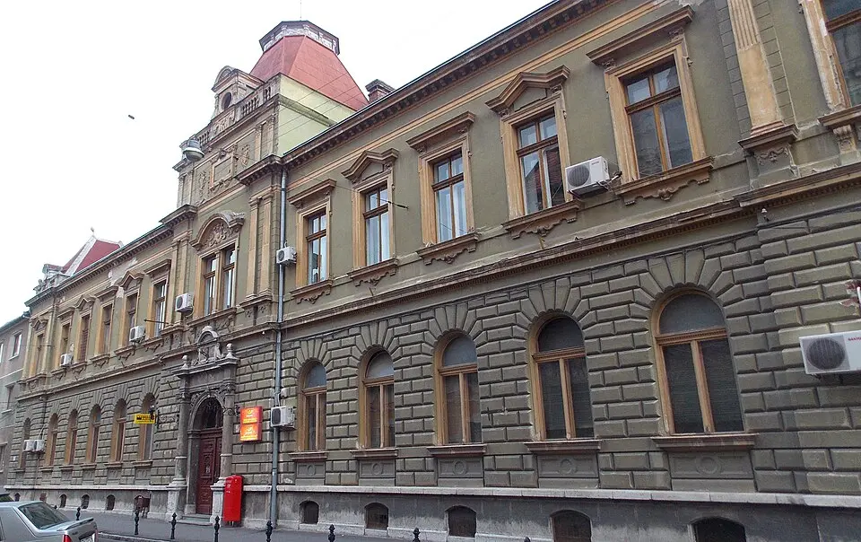 Immagine: ArnoldPlaton · CC BY-SA 3.0 RO Palatul Poștelor din Oradea
