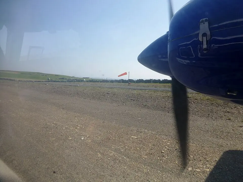 Bild: Rude Health · CC BY-SA 2.0 Flugplatz Papa Stour