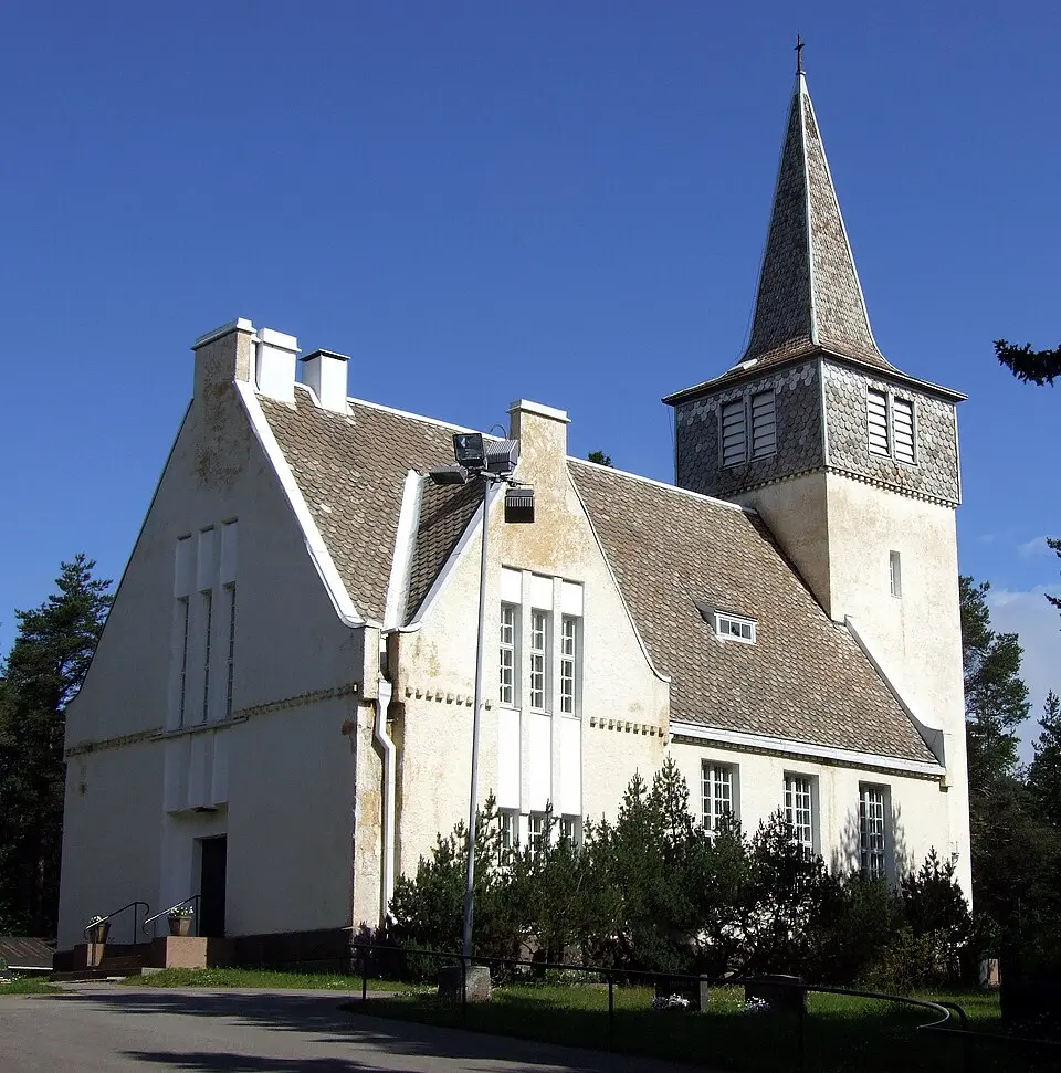Bild: Estormiz · Public domain Pattijoen kirkko