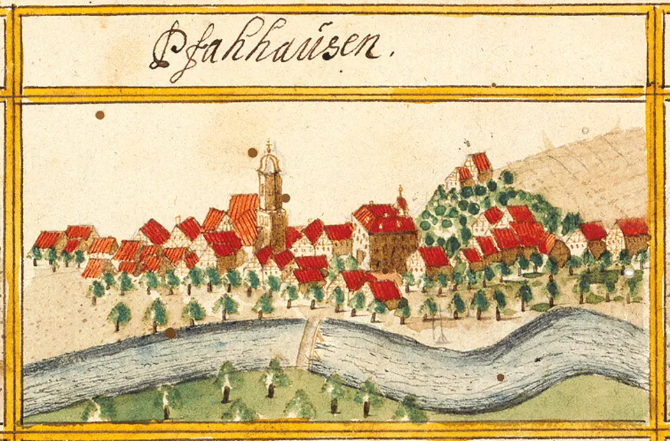 Bild: Andreas Kieser · Public domain Schloss Pfauhausen