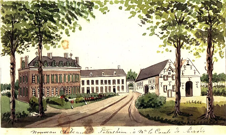 Bild: Philippus van Gulpen (1792-1862) · Public domain Kasteel Pietersheim