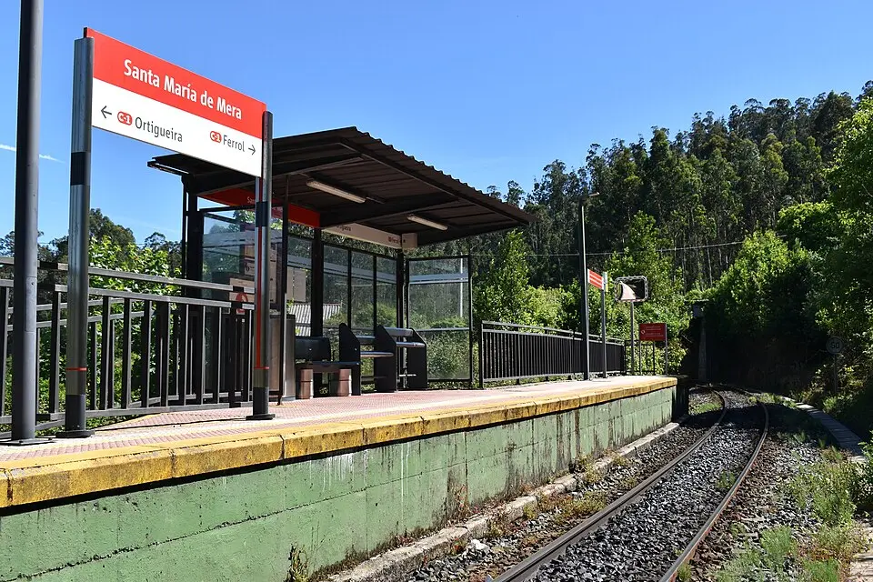 Bild: Estevoaei · CC BY-SA 4.0 estación de Santa María de Mera