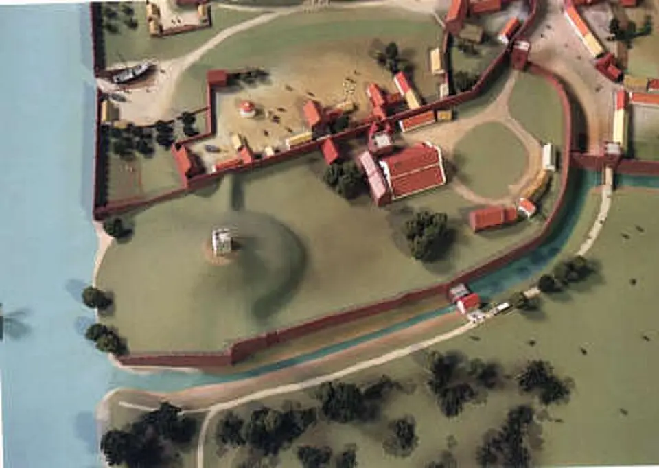 Obrázek: Worcestershire City Museums · CC BY 3.0 Worcester Castle