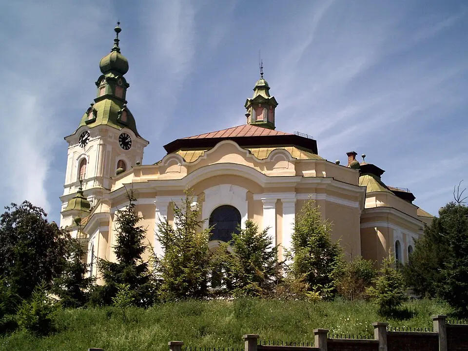 Obrázok: Mtomi at English Wikipedia · Public domain Biserica reformată din Zalău
