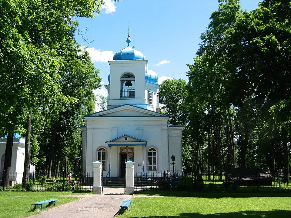 Image: Harald Hansen · Public domain Church of the Nativity of the Most Holy Mother of God in Rēzekne