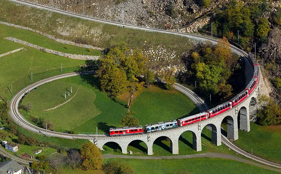 Kreisviadukt von Brusio