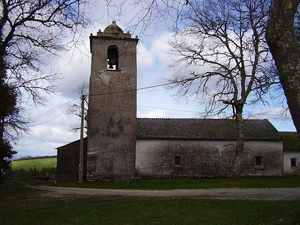 Immagine: Fotografía de Lois Teixeiro (gl:User:Loisteixeiro) · Public domain Church of San Cibrao de Montecubeiro
