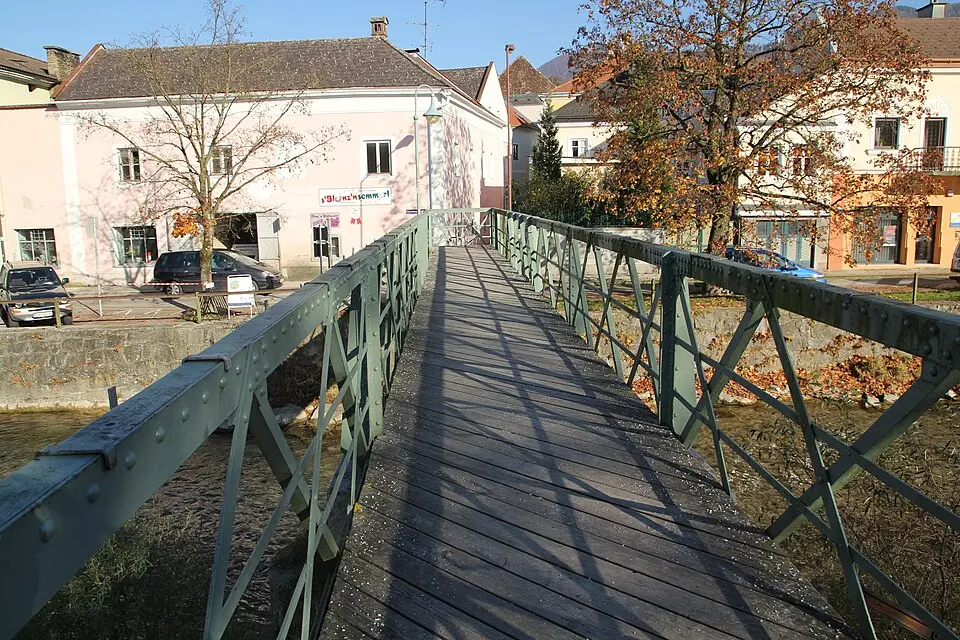 Fußgängerbrücke, Sandsteg