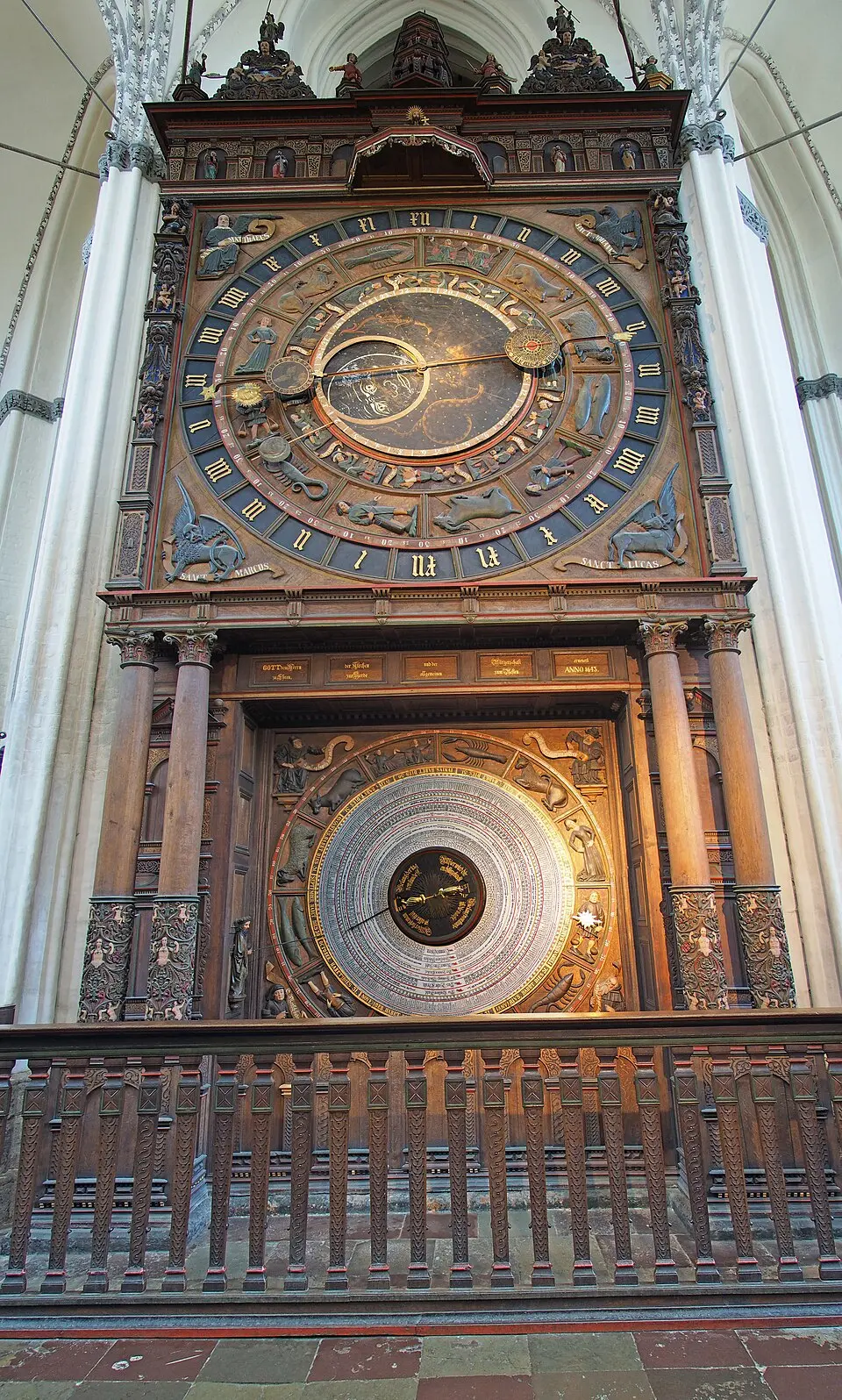 Astronomische Uhr St. Marien–Kirche Rostock