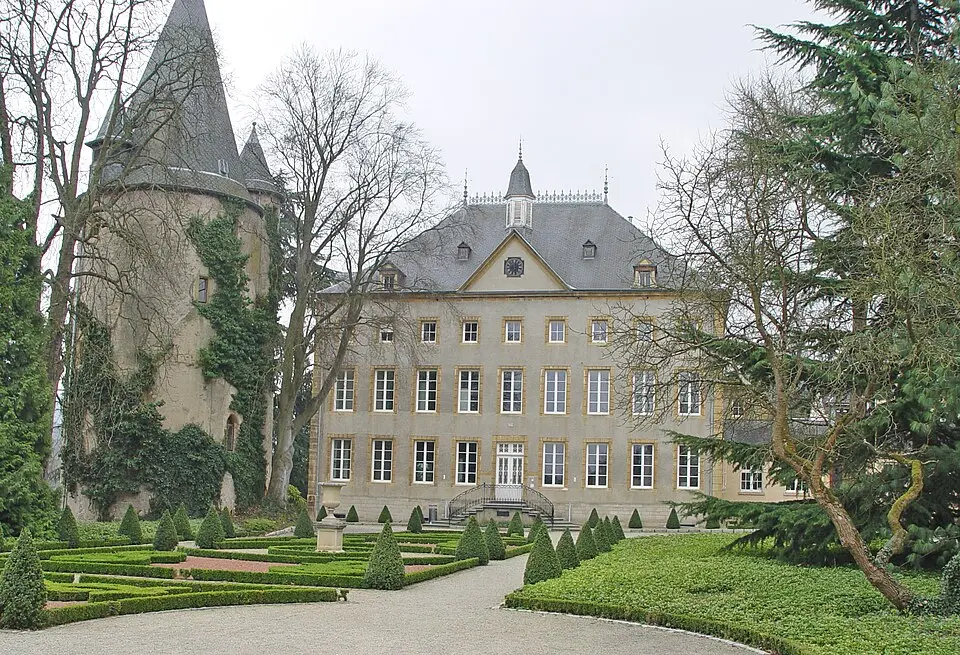 Bild: Cornischong at Luxembourgish Wikipedia · CC BY-SA 3.0 Schloss Schengen