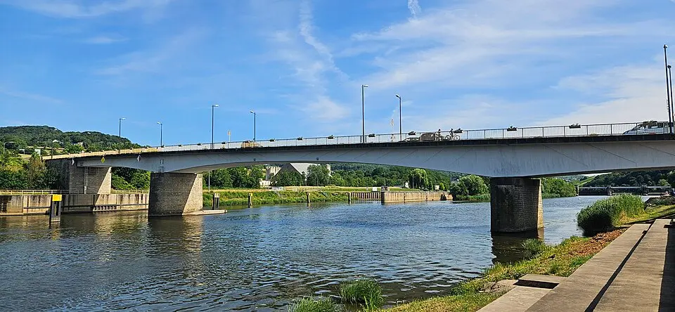 Bild: GilPe · CC BY-SA 4.0 Schengenbrücke