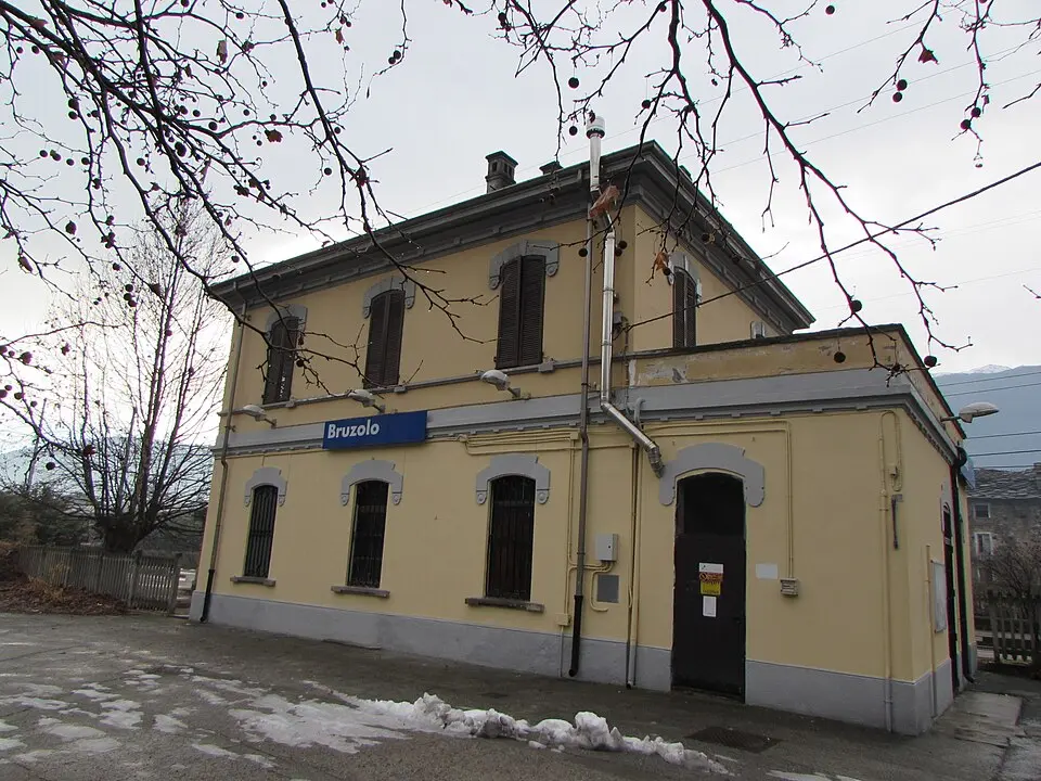 Immagine: Pmk58 · CC BY-SA 4.0 stazione di Bruzolo di Susa