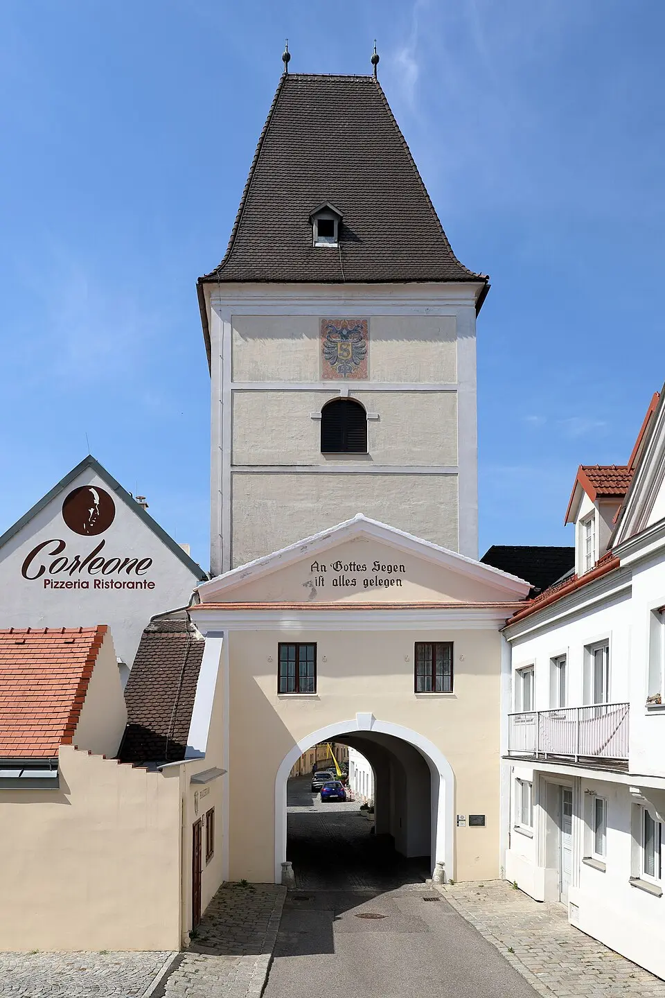 Bild: C.Stadler/Bwag · CC BY-SA 4.0 Stein: Von Tor zu Tor an der Steiner Landstraße