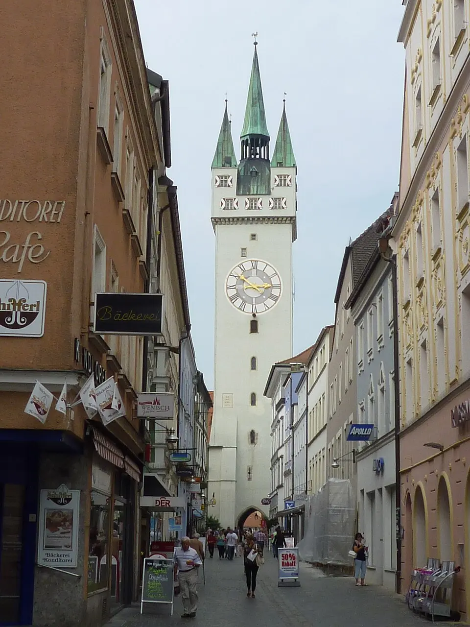 Image: Rosa-Maria Rinkl · CC BY-SA 3.0 DE Stadtturm Straubing