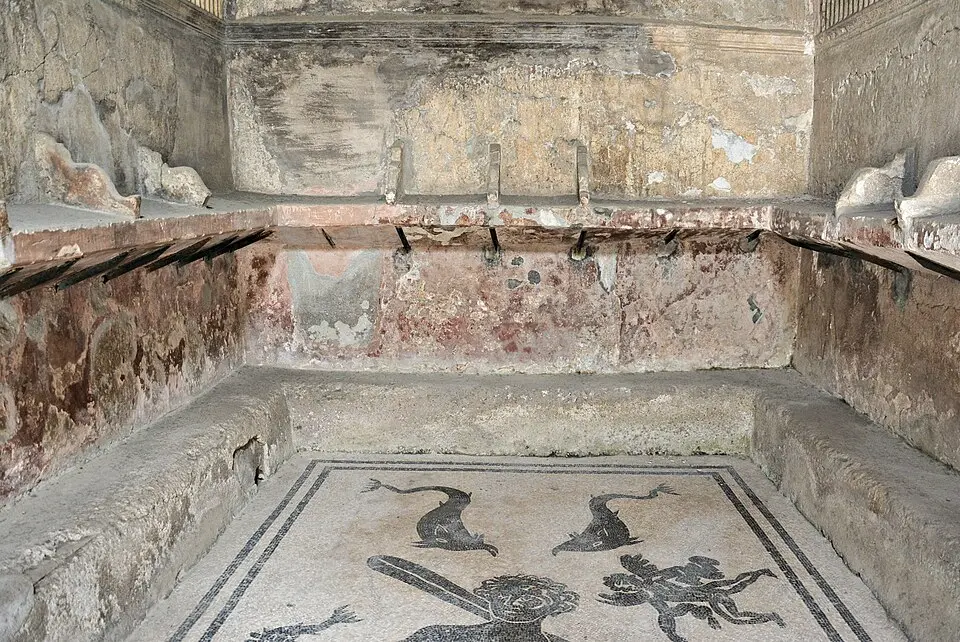 Terme Centrali, settore femminile