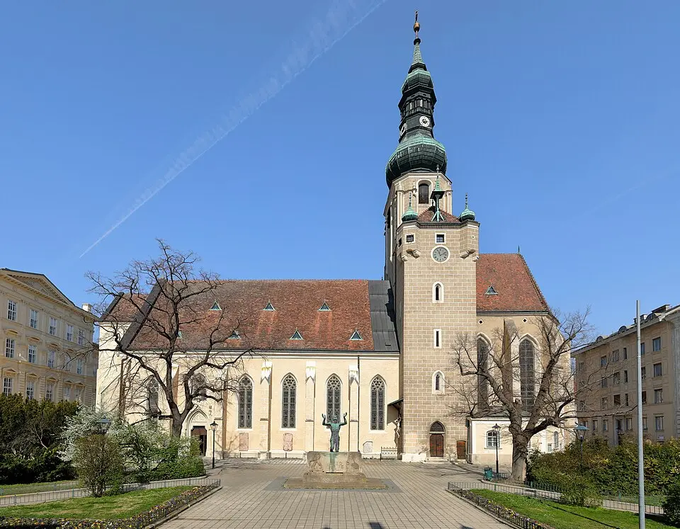 Bild: C.Stadler/Bwag · CC BY-SA 4.0 Pfarrkirche Baden-St. Stephan