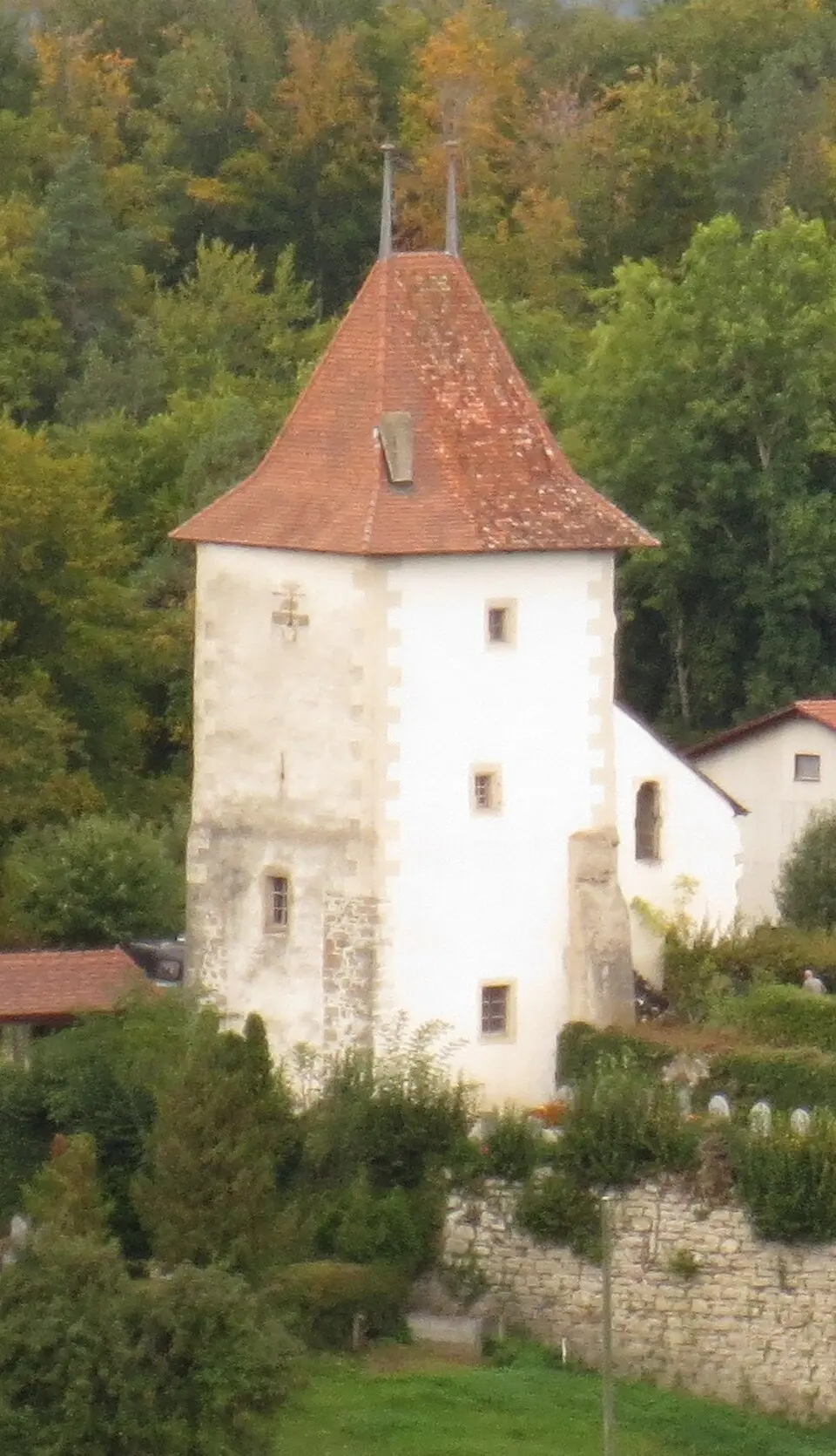 Obrázek: Christophe Badoux · CC BY-SA 3.0 Château de Villarzel (Vaud)