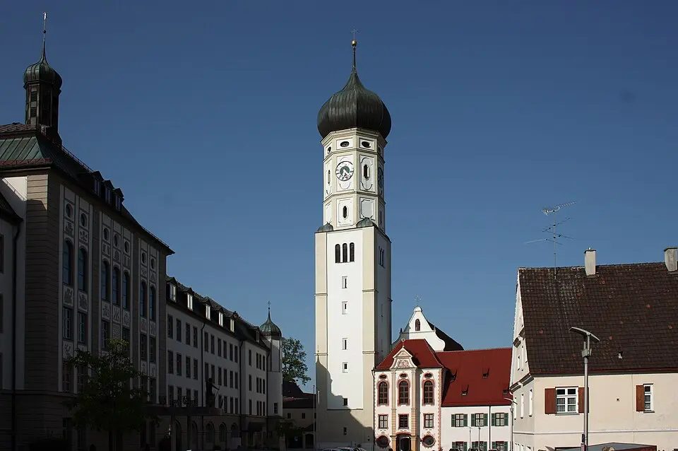 Ehemalige Klosterkirche der Praemonstratenser-Reichsabtei, jetzt Katholische Pfarrkirche Sankt Johannes Evangelist und Petrus