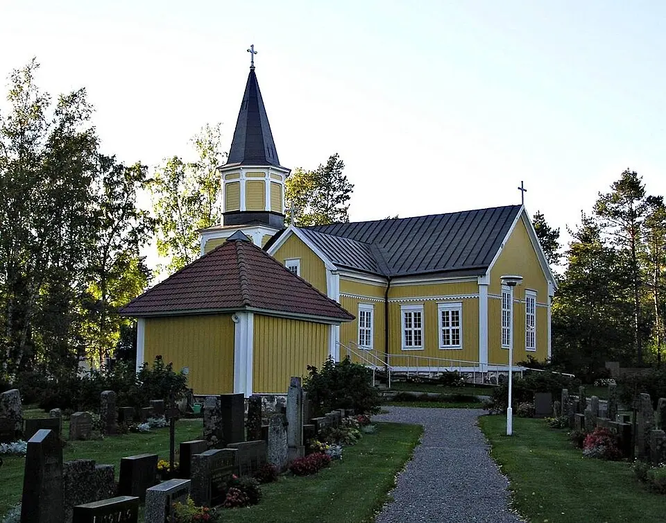 Bild: Ekhoc · CC BY-SA 2.5 Vahdon kirkko