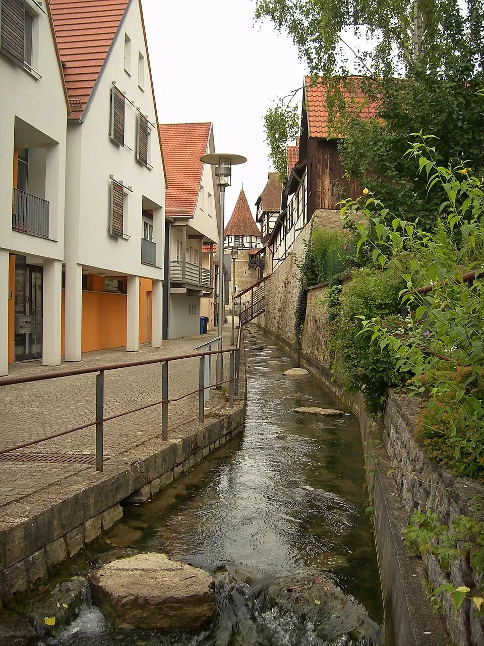 Bild: Rainer Halama · CC BY 2.5 Stadtbefestigung Balingen (Neue Straße 55)