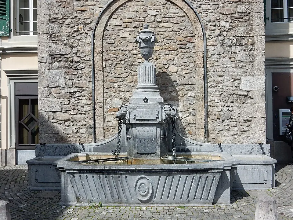 Brunnen Vieux-Mazel