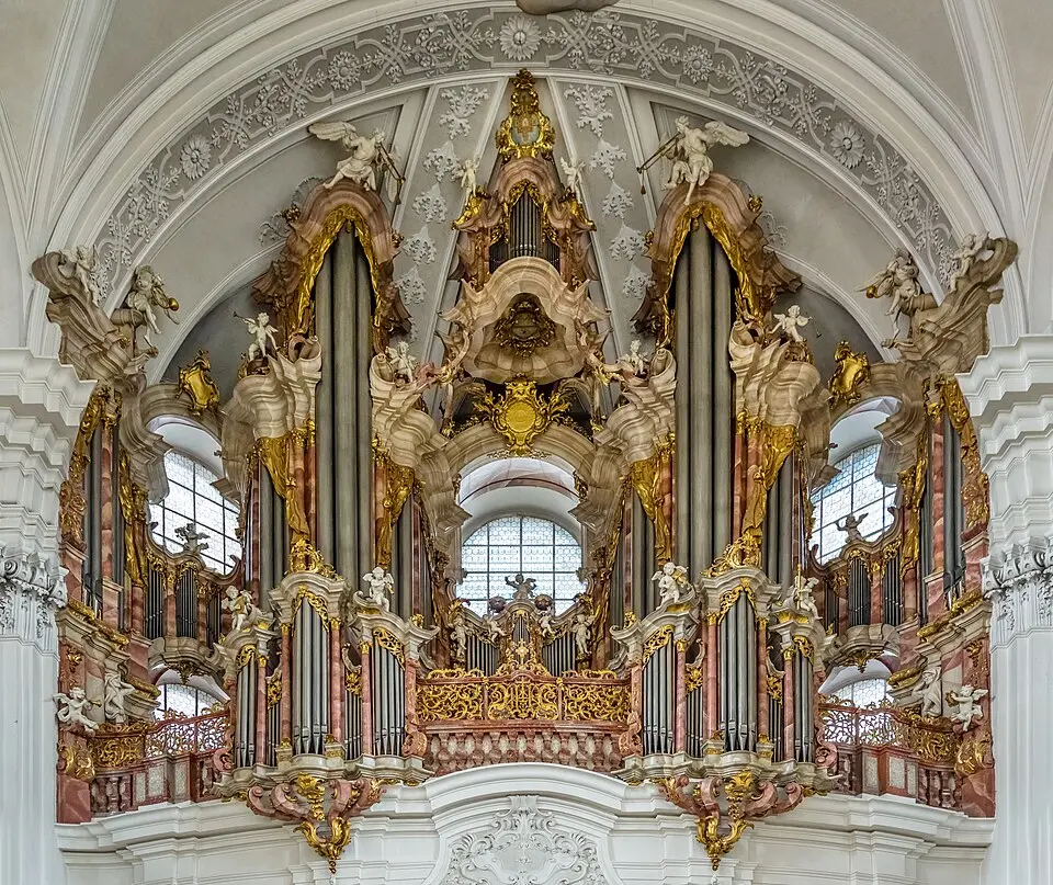 organo della basilica di San Martino a Weingarten