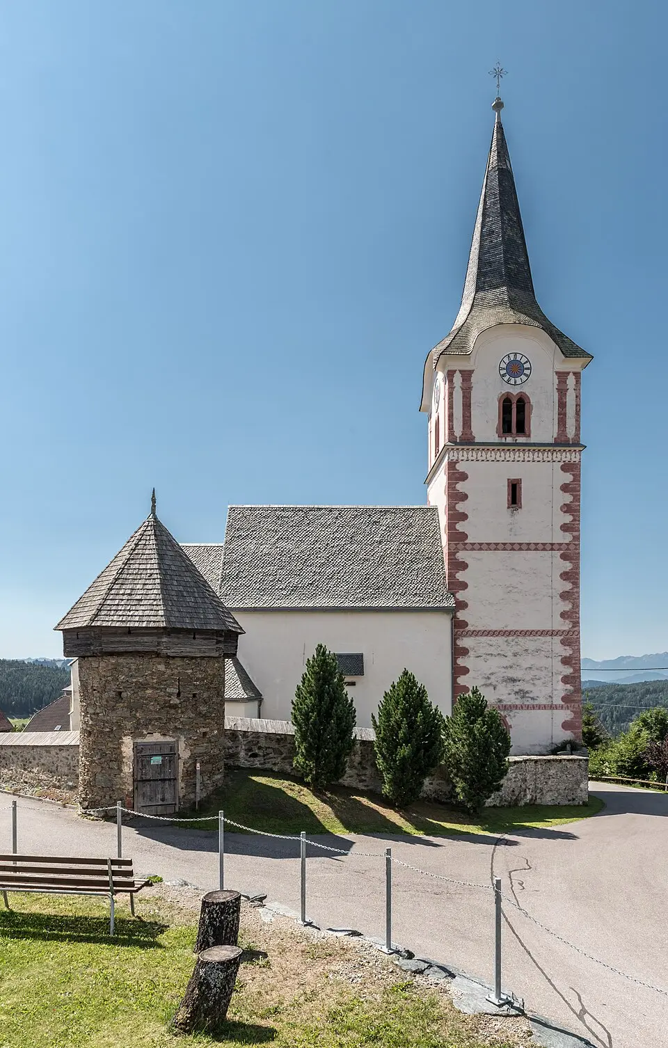 Bild: Johann Jaritz · CC BY-SA 4.0 Pfarrkirche Zammelsberg