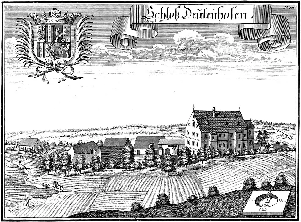 Bild: Michael Wening · Public domain Schloss Deutenhofen